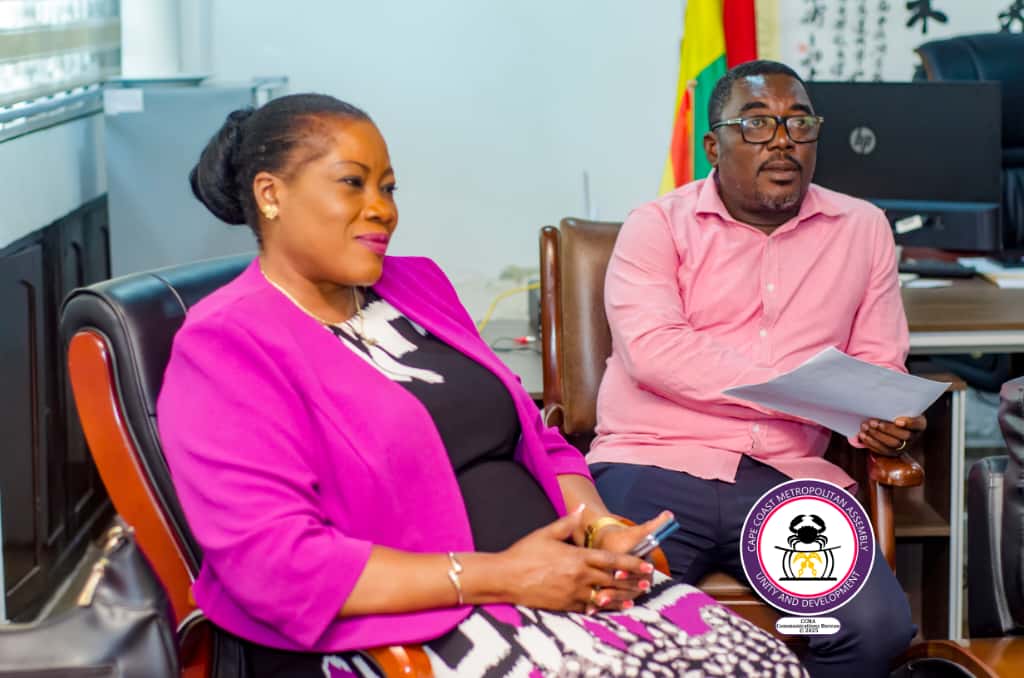 New ECG Regional Boss Pays Courtesy Call on Cape Coast Mayor
