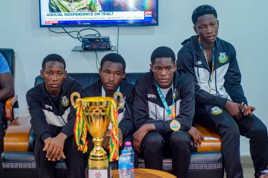 Adisadel College Hockey Champions Honoured by Cape Coast Mayor