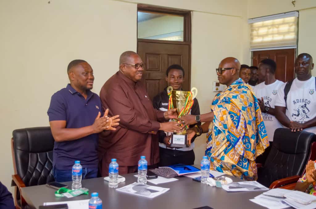 Adisadel College Hockey Champions Honoured by Cape Coast Mayor