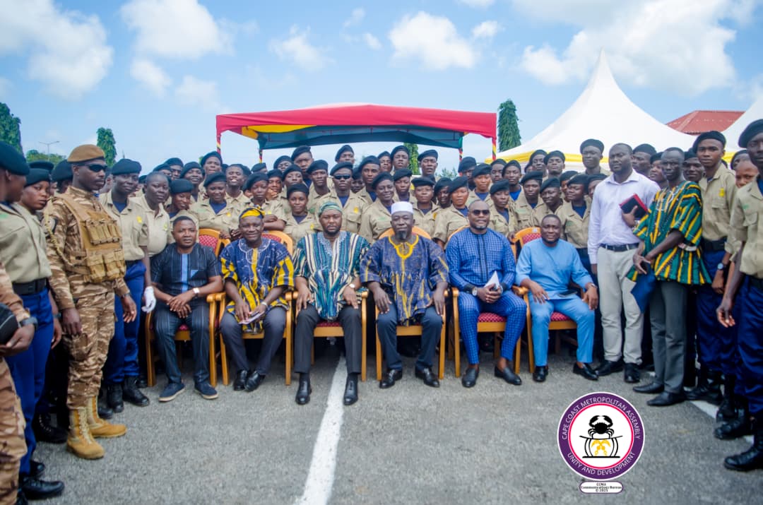 Mayor Arthur Commends New Prison Support Assistants at Ankaful Passing-Out Parade
