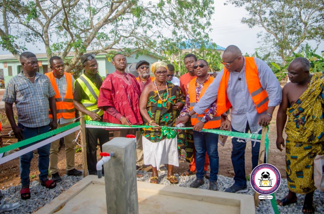 Cape Coast North Gains CHPS Compounds, Boreholes, and Police Station
