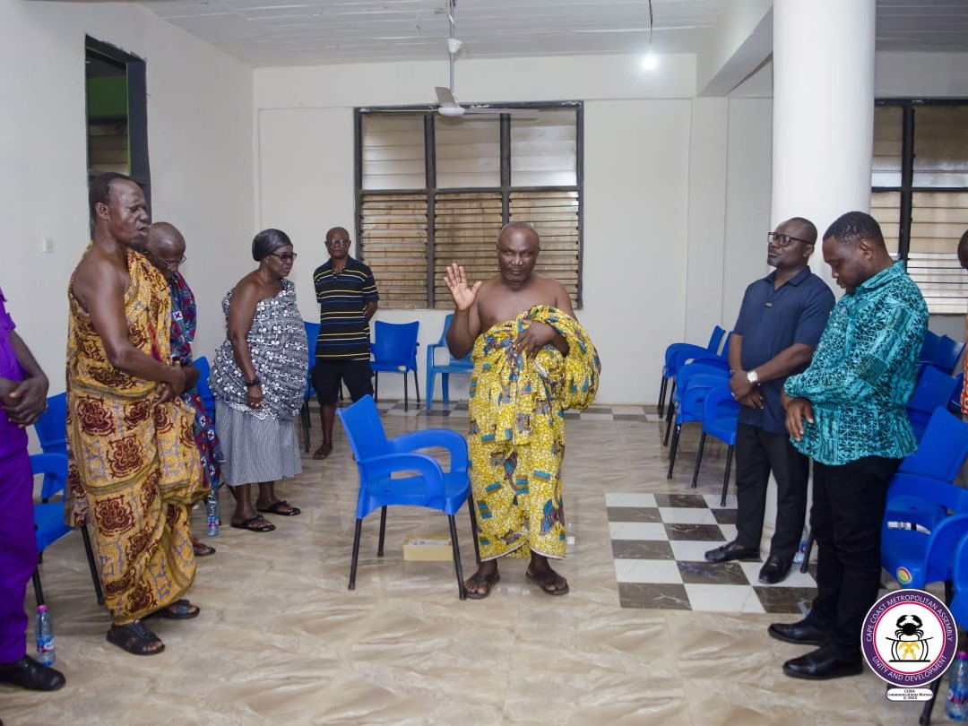 Mayor Pays Working Visit to Efutu Community