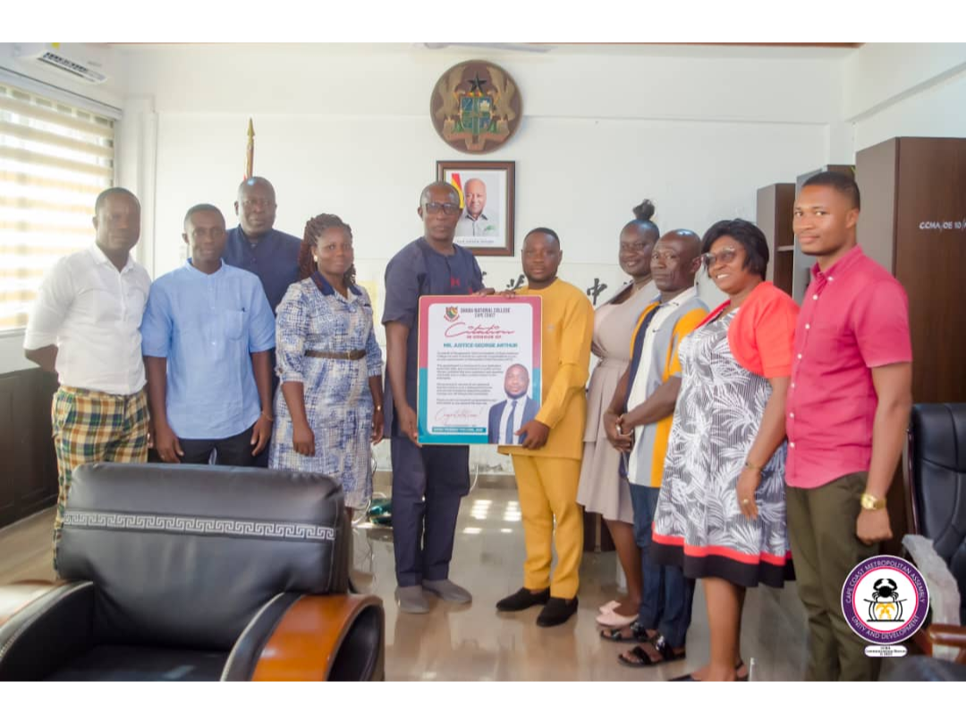 Management of Ghana National College pays visit
