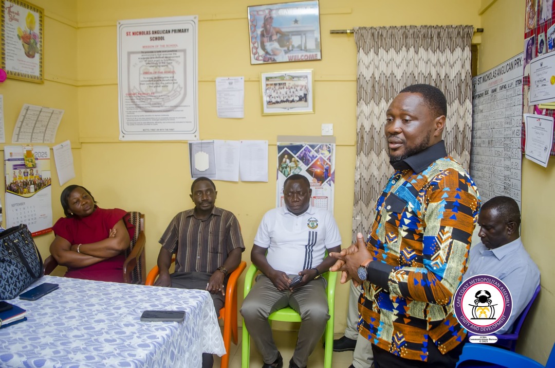 Mayor Inspects Site for New Kindergarten Block at St. Nicholas Anglican School